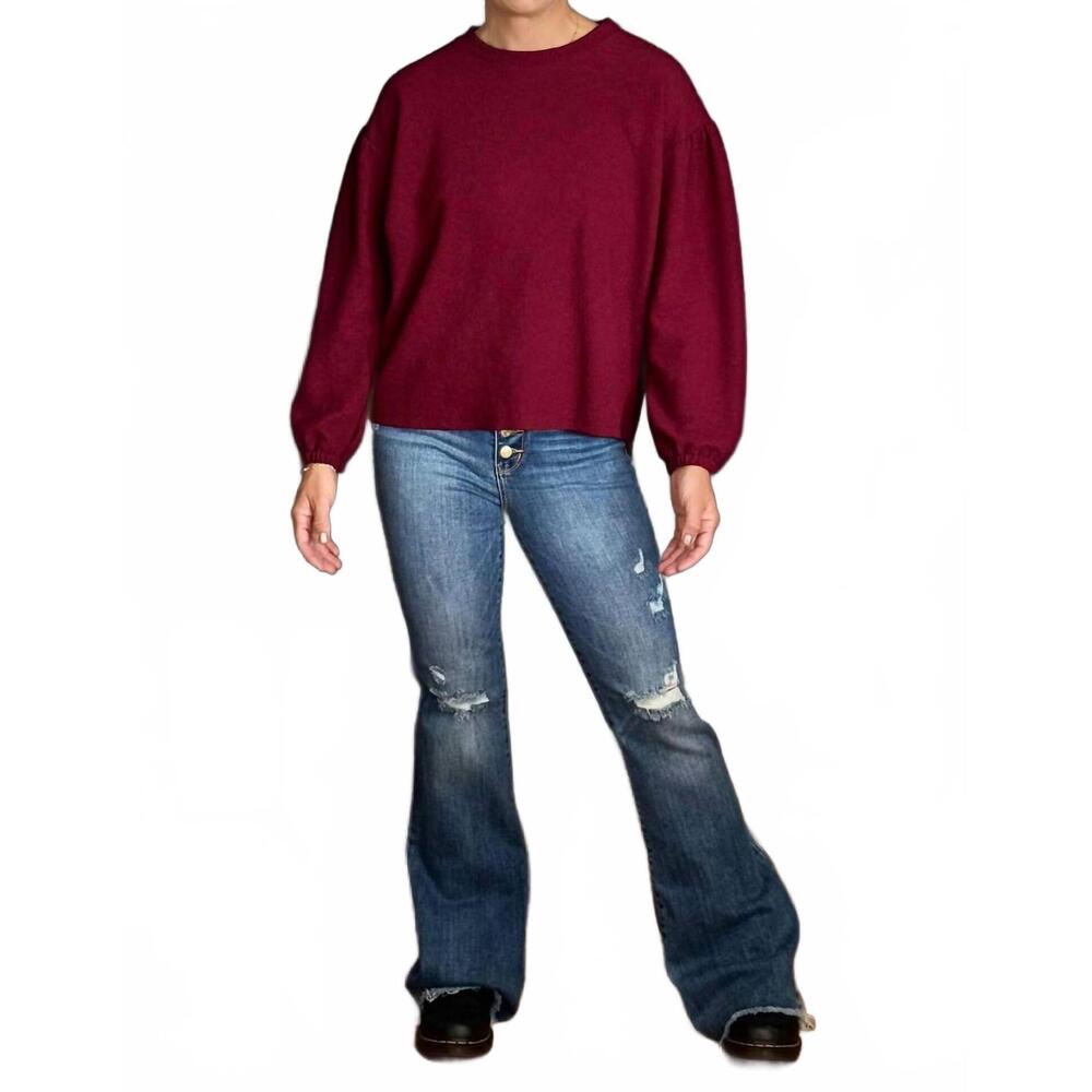 NEW WASABI + MINT back in the swing top in merlot